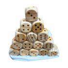 beweegbox houten dobbelstenen