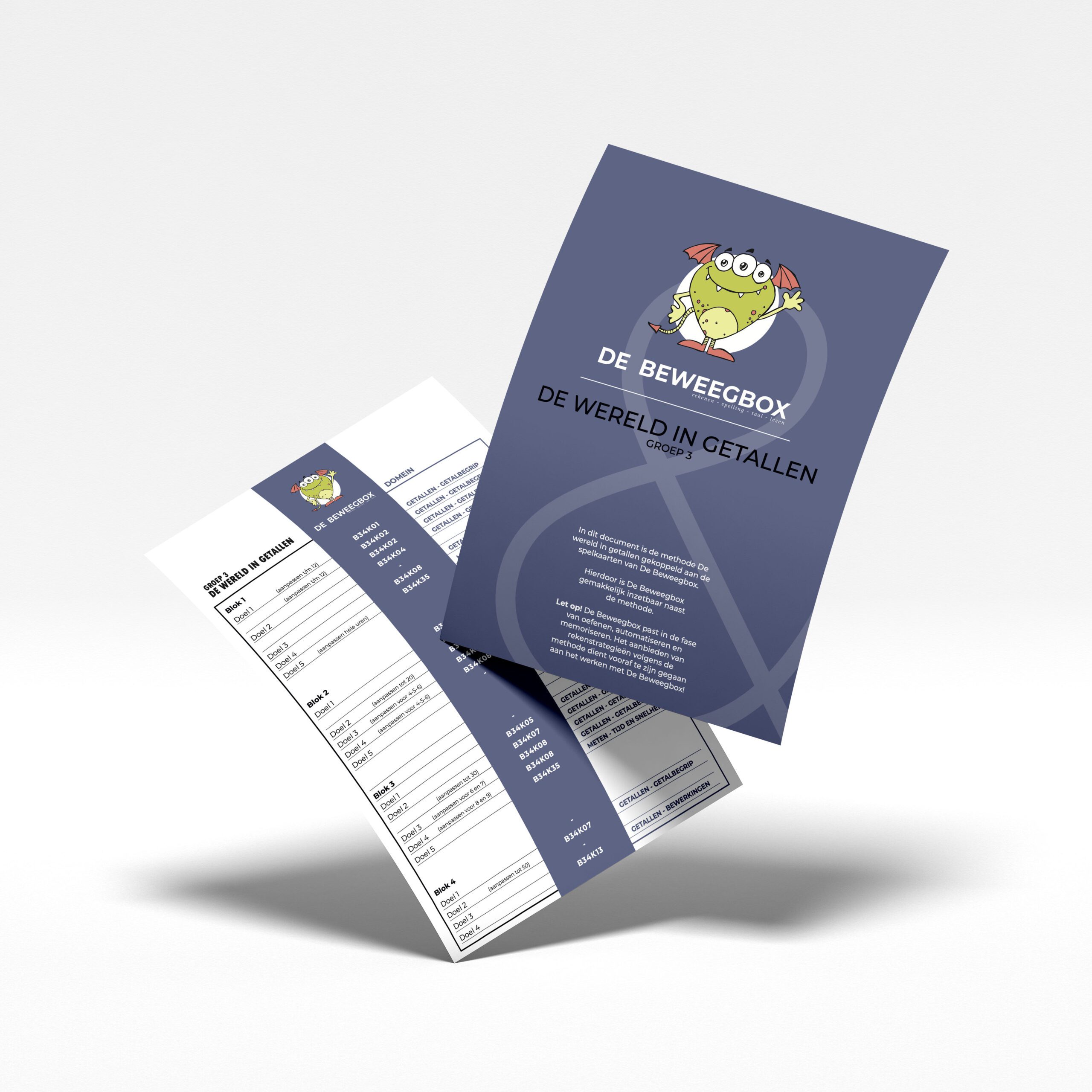 Koppeling De wereld in getallen & De Beweegbox - Groep 3